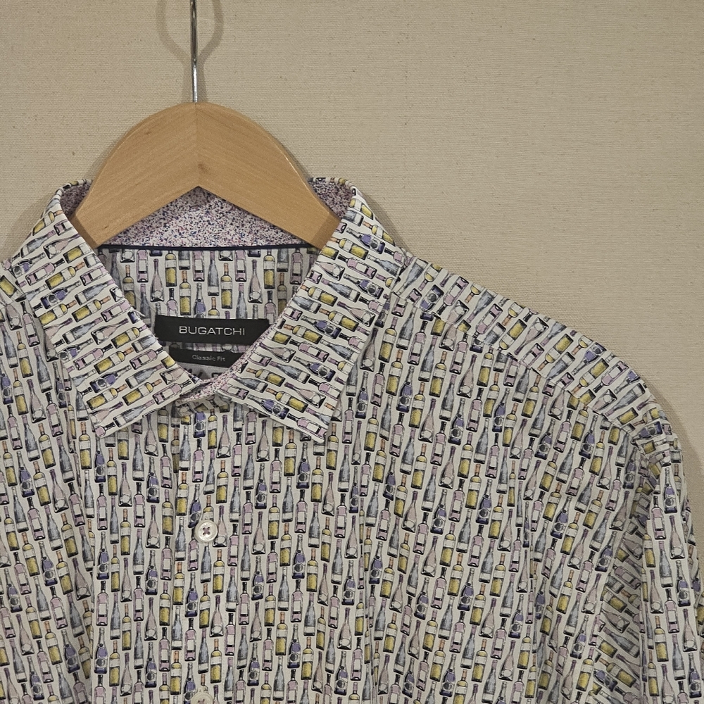 Bugatchi Classic Fit Button Down XL